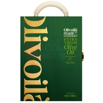 欧丽薇兰 Olivoila 食用油橄榄油 特级初榨 750ml*2