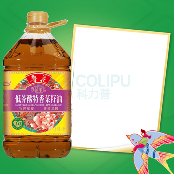 鲁花 香味家族低芥酸特香菜籽油 5L