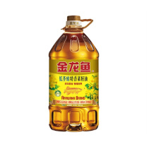 金龙鱼 低芥酸特香菜籽油 5L*4 新老包装随机发货