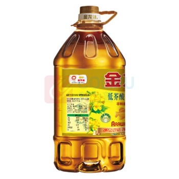金龙鱼 低芥酸特香菜籽油 5L*4 新老包装随机发货