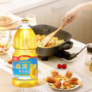金龙鱼 纯正葵花籽油 压榨一级 1.8L