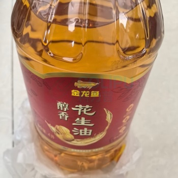 金龙鱼 食用油 压榨一级 醇香花生油 4L