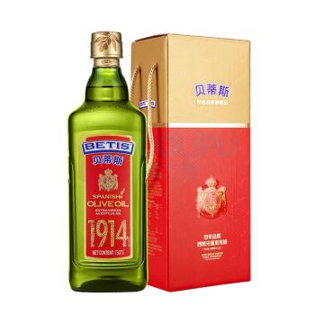 贝蒂斯 BETIS 特级初榨橄榄油瓶 750ml/瓶