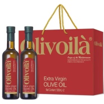 欧丽薇兰 Olivoila 特级初榨橄榄油(红标礼盒) / 500ml*2