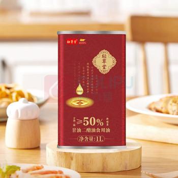 金龙鱼 轻草堂50%甘油二脂食用油 1L