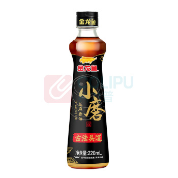 金龙鱼 纯小磨香油 220ml*1瓶