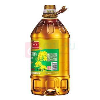 金龙鱼 纯香低芥酸菜籽油 5L (非转基因)