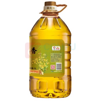 金龙鱼 压榨本香菜籽油 5L (非转基因)