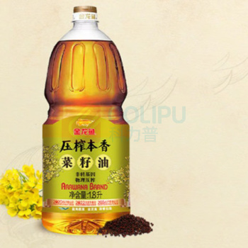 金龙鱼 压榨本香菜籽油 1.8L (非转基因)