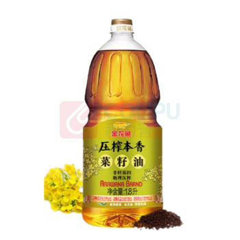 金龙鱼 压榨本香菜籽油 1.8L (非转基因)