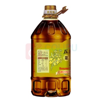 金龙鱼 压榨本香菜籽油 4L/桶 (非转基因)