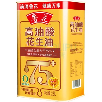 鲁花 高油酸花生油 2.5L