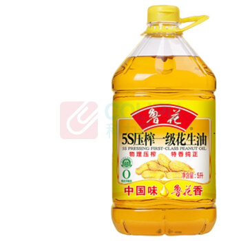 鲁花 花生油 5S压榨一级 5L TG251204NEGC4