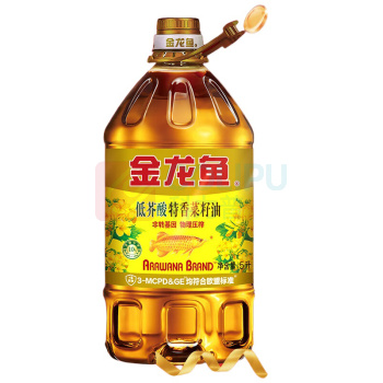 金龙鱼 低芥酸特香菜籽油 5L/桶 (非转基因)