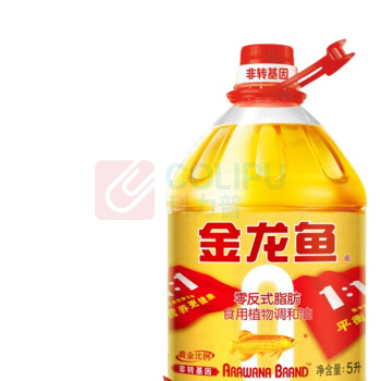 金龙鱼 黄金比例食用调和油 5L/桶 (非转基因)