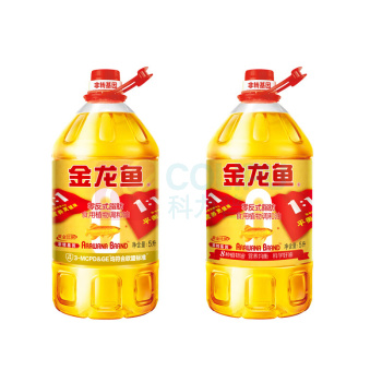 金龙鱼 黄金比例食用调和油 5L/桶 (非转基因)