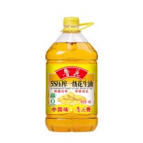 鲁花 5S压榨一级花生油 4L/桶