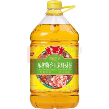 鲁花 压榨特香玉米胚芽油(香味家族系列) 5L