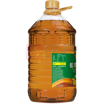 鲁花 低芥酸浓香菜籽油 6.18L/桶 (非转基因)