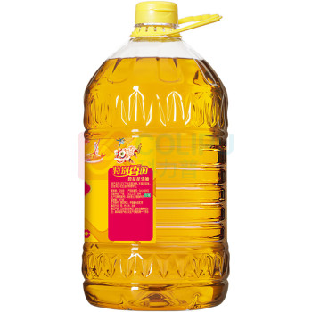 鲁花 香飘万家5S压榨一级浓香花生油 5L/桶