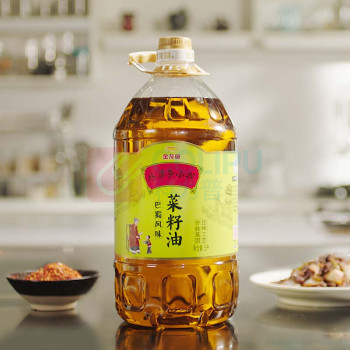 金龙鱼 外婆乡小榨巴蜀风味菜籽油 5L/桶 (非转基因)