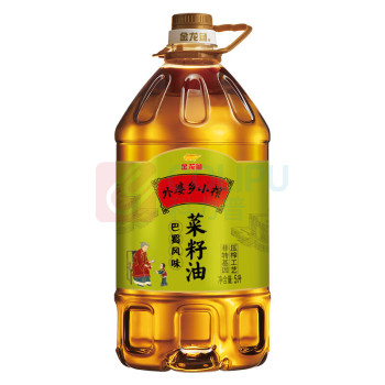 金龙鱼 外婆乡小榨巴蜀风味菜籽油 5L/桶 (非转基因)