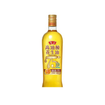 鲁花 5S物理压榨高油酸花生油 750ml/瓶