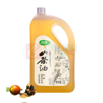 润心 原香茶油有机茶油 2L/桶