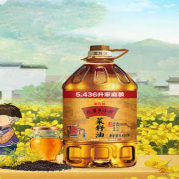 金龙鱼 外婆乡小榨菜籽油 5.43L