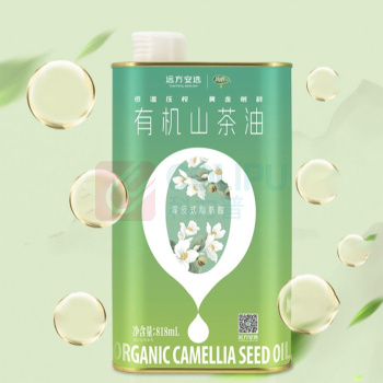 润心 零反式有机山茶油 818ml