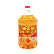 力源 压榨一级花生油 5L/桶