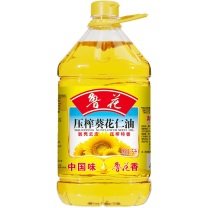鲁花 压榨葵花仁油 5L