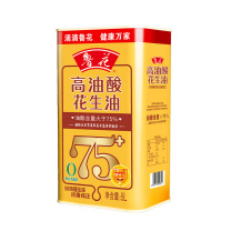鲁花 高油酸花生油 5L/罐 (铁罐装)