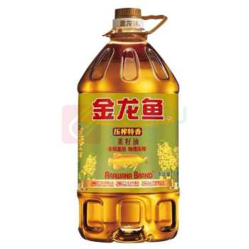 金龙鱼 压榨特香非转基因菜籽油 5.0L