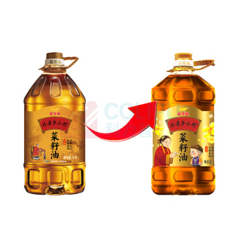 金龙鱼 外婆乡小榨菜籽油 5L/桶 (非转基因)