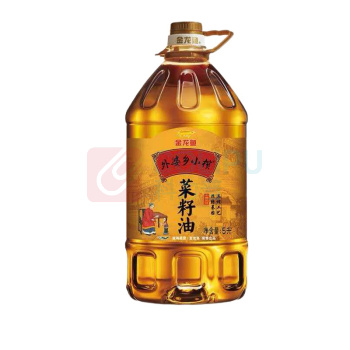 金龙鱼 外婆乡小榨菜籽油 5.0L
