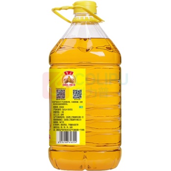 鲁花 5S压榨一级花生油 5L