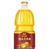 金龙鱼 纯正花生油 物理压榨一级 1.8L*1