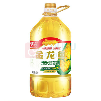 金龙鱼 压榨 玉米油 5L/桶 (非转基因)(新老包装随机发货)