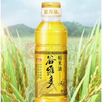 金龙鱼 谷维多双一万稻米油 400mL/瓶