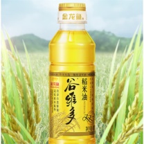 金龙鱼 谷维多双一万稻米油 400mL/瓶