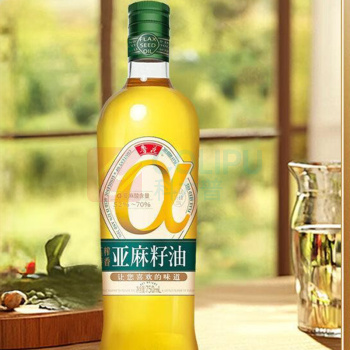 鲁花 压榨特香亚麻籽油 750ml/瓶