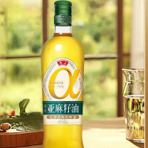 鲁花 压榨特香亚麻籽油 750ml/瓶