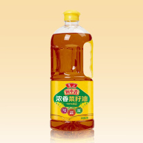 鲁花 厨中香浓香菜籽油 1L/瓶 (非转基因)