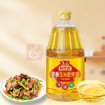 鲁花 厨中香浓香玉米胚芽油 1.8L/桶 (非转基因)