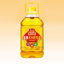 鲁花 厨中香浓香玉米胚芽油 5L/桶