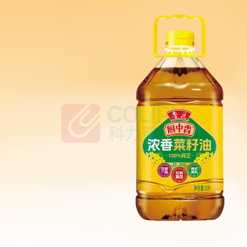 鲁花 厨中香浓香菜籽油 5L/桶 (非转基因)