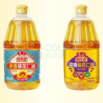 鲁花 厨中香浓香葵花仁油 1.8L/桶