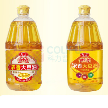 鲁花 厨中香浓香大豆油 1.8L/桶 (非转基因)