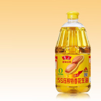 鲁花 香味经典5S压榨特香花生油 1.8L/桶
